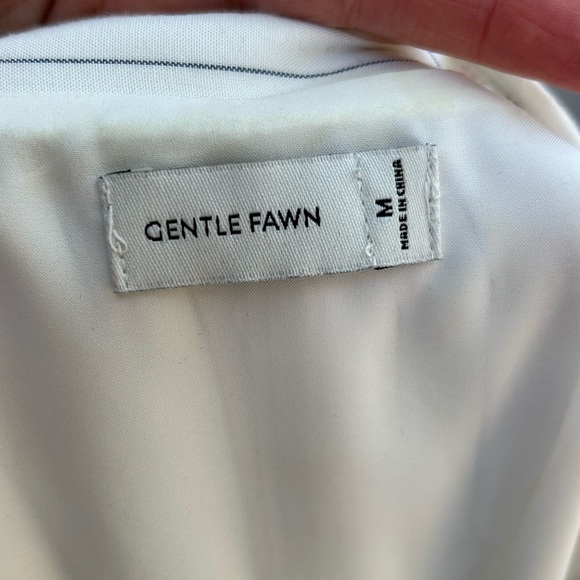 Gentle Fawn belted verticle stripe dress, size M - Picture 14 of 15